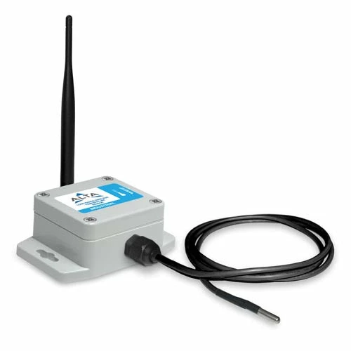 Monnit ALTA Industrial Wireless Temperature Sensor W/ Probe, Solar Power, 900MHZ