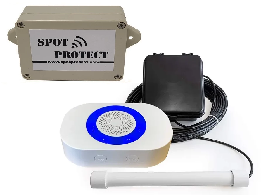 SpotProtect CarSpot2 DK4P Long Range Magnetic Probe Vehicle Sensor With Text And Email Alerts