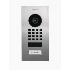 Doorbird Compact IP Video Door Station, Flush Mount, Stainless Steel