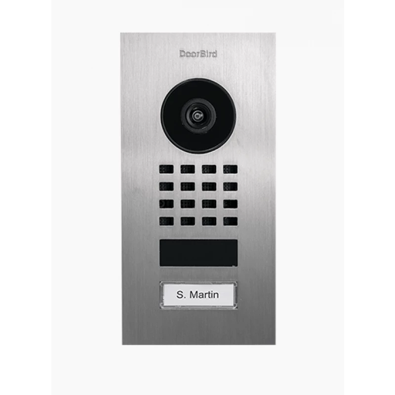 Doorbird Compact IP Video Door Station, Flush Mount, Stainless Steel