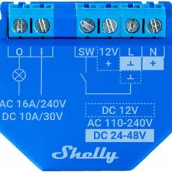 Shelly Plus 1 UL WiFi Smart Relay With Dry Contact Input