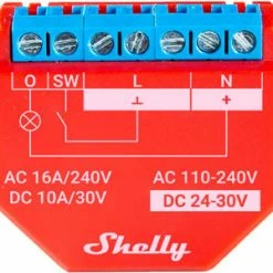 Shelly Plus 1 PM UL WiFi Smart Relay With Dry Contact Input And Power Metering