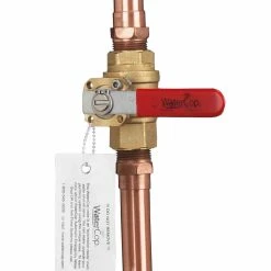Watercop WCMVLF Brass Builder Valve 3/4"