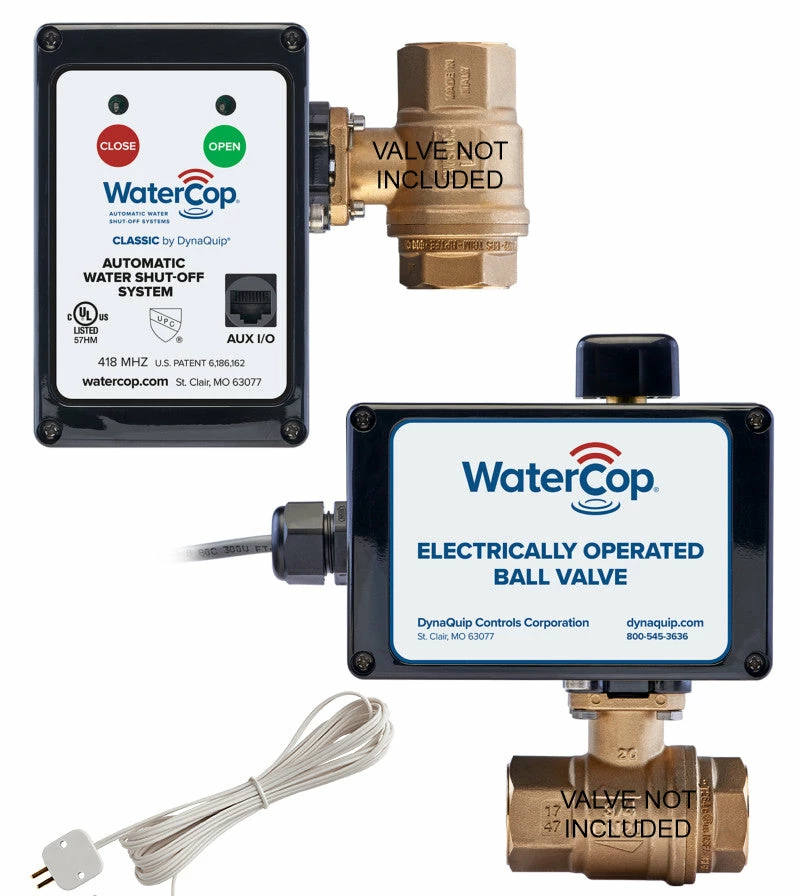 WaterCop Classic With Dual Shut Off Actuators And Single Wired Sensor