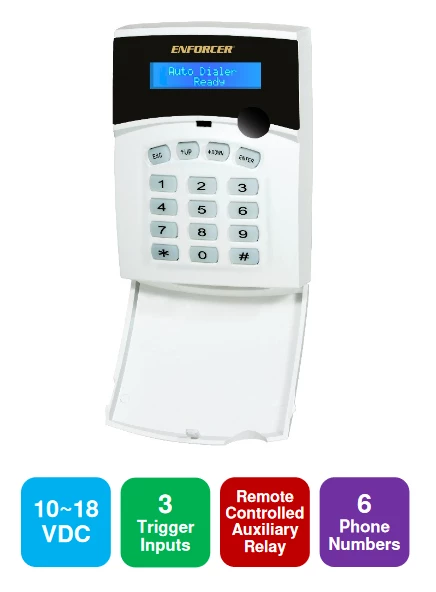Seco Larm Seco-Larm E-922CPQ Enforcer Telephone Dialer With Listen-In And Remote Relay Control - Image 2