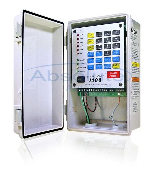 Sensaphone FGD-1400CD 4 Zone Alarm With Auto Dialer In NEMA Case, Clear Door - Image 2