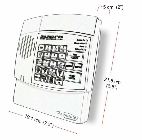 Sensaphone FGD800 8 Input Alarm With Auto Dialer - Image 4