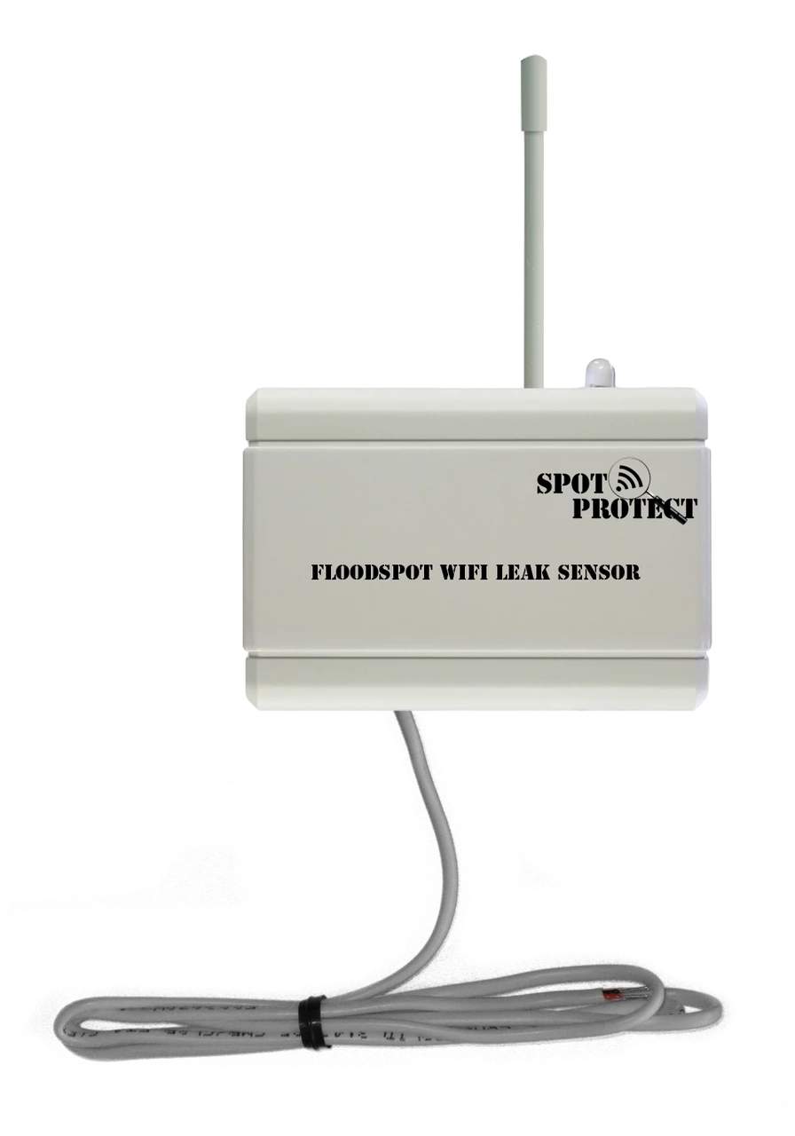 SpotProtect FLOODSPOT WiFi Water Leak Alarm With Email And Text Messages