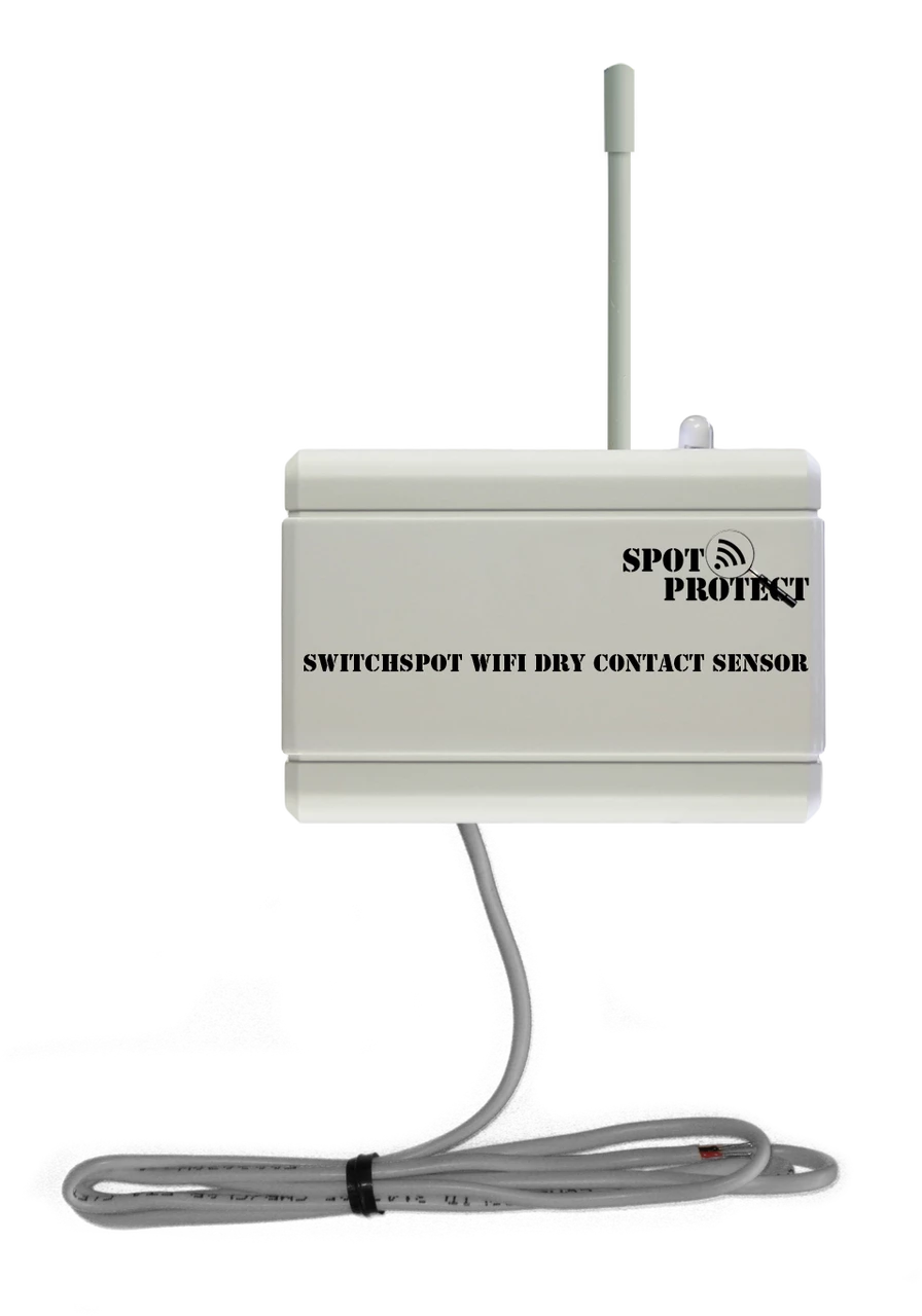 Spotprotect SwitchSpot WiFi Dry Contact Sensor With Email And Text Alerts